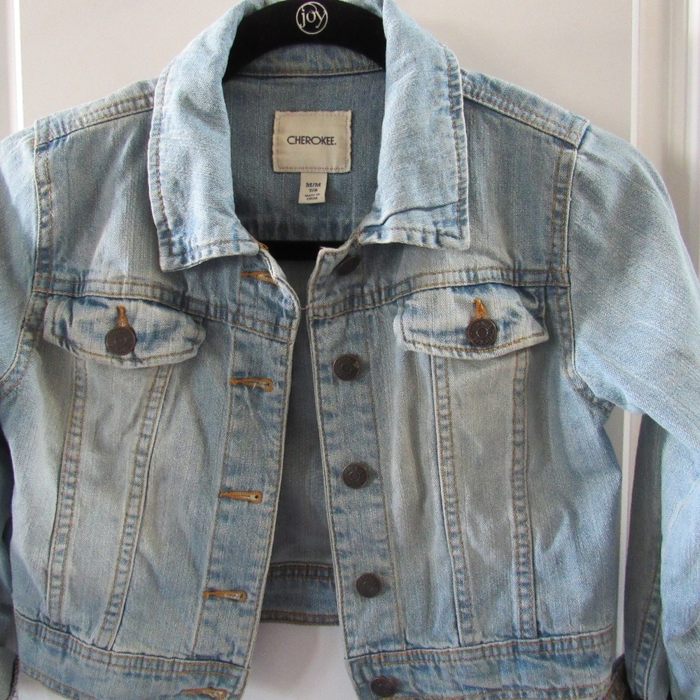 Denim Jacket; Light Denim